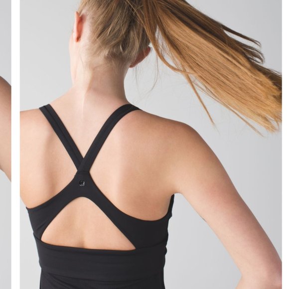 Lululemon Wrap it up Tank Top, black, 6 - Picture 1 of 11